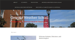 Desktop Screenshot of georgiaweatherschool.com
